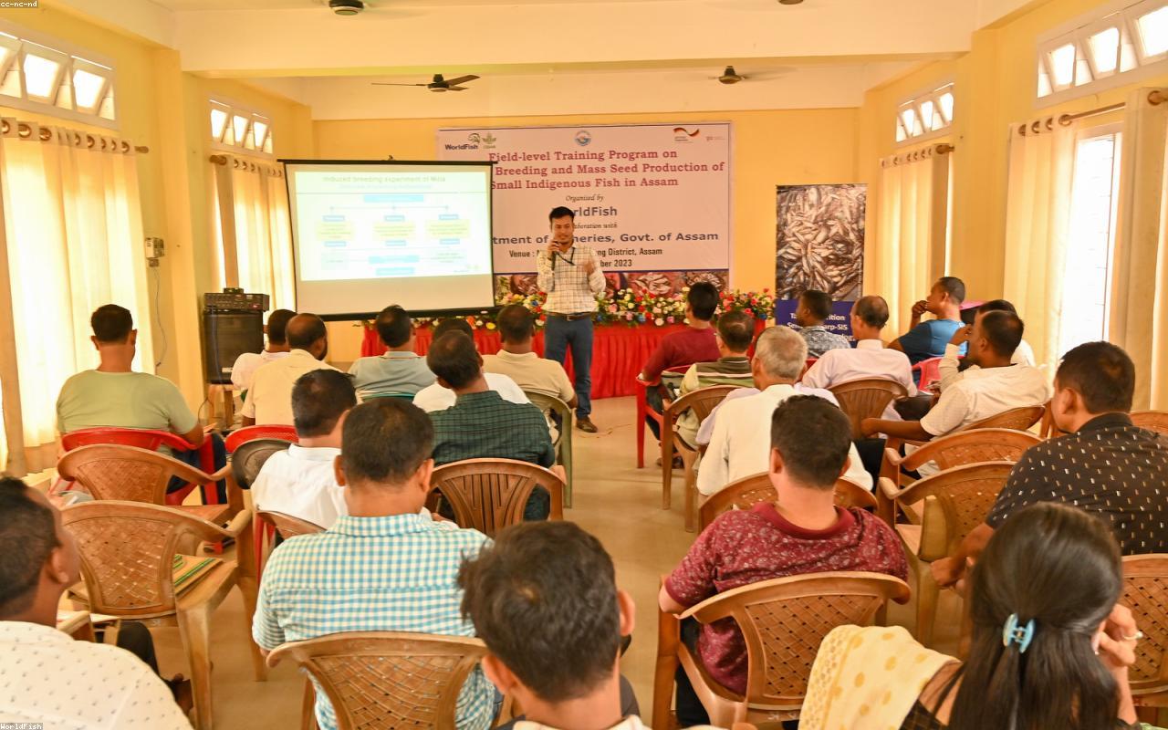 Cram school class scene